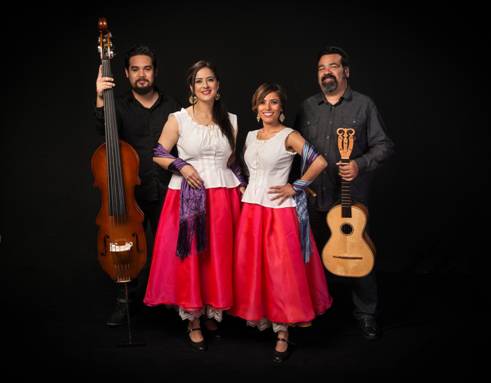   L-R Emiliano Rodriguez, Fabiola Trujillo, Lucina Rodriguez