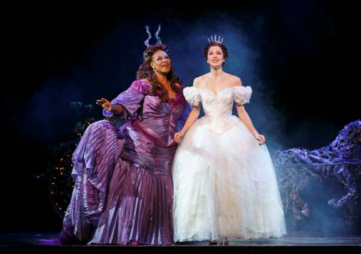 Marie, (KECIA LEWIS  and Cinderella (PAIGE FAURE)
