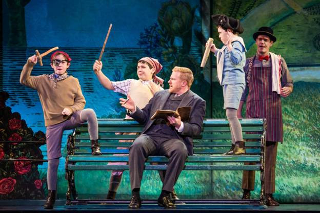 0093_Will Ray as JM Barrie and the Llewelyn Davies Boys in the  National Tour of Finding Neverland Credit Jeremy Daniel.jpg