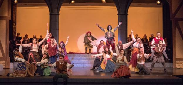 The Cast of THE HUNCHBACK OF NOTRE DAME  ( South Bay Musical Theatre)